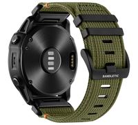 Bandletic 22mm 26mm QuickFit Strap for Garmin Fenix 9/8 47mm/51mm/7/6/5/3 | Nylon Sport Tactical Strap for Garmin Fenix/Epix/Forerunner/Instinct/Enduro/Tactix/Descent/Quatix/Tactical/Tide/Solar