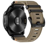 Bandletic 22mm 26mm QuickFit Strap for Garmin Fenix 9/8 47mm/51mm/7/6/5/3 | Nylon Sport Tactical Strap for Garmin Fenix/Epix/Forerunner/Instinct/Enduro/Tactix/Descent/Quatix/Tactical/Tide/Solar