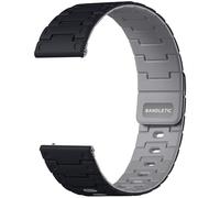 Bandletic 22mm Magnetic Silicone Watch Strap Compatible with Garmin Venu 4/3/2/Forerunner 255/265/Vivoactive 4, for Samsung Galaxy Watch 46mm/Watch 3 45mm/Gear S3 Classic/Frontier/for Amazfit Balance