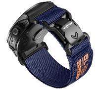 Bandletic 26mm Rugged Nylon Compatible with Garmin 26mm Easy Fit Watch Straps, Magnetic Fidlock V-Buckle Strap for Fenix 8 E 51mm/7X 6X Pro/5X Plus/3 HR/Tactix/Descent/Enduro/Instinct 2X/ Quatix 3