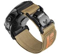 Bandletic 26mm Rugged Nylon Compatible with Garmin 26mm Easy Fit Watch Straps, Magnetic Fidlock V-Buckle Strap for Fenix 8 E 51mm/7X 6X Pro/5X Plus/3 HR/Tactix/Descent/Enduro/Instinct 2X/ Quatix 3