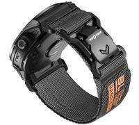 Bandletic 26mm Rugged Nylon Compatible with Garmin 26mm Easy Fit Watch Straps, Magnetic Fidlock V-Buckle Strap for Fenix 8 E 51mm/7X 6X Pro/5X Plus/3 HR/Tactix/Descent/Enduro/Instinct 2X/ Quatix 3