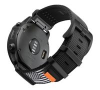 Bandletic 26mm Strap Compatible with Garmin Fenix 6X Pro/6X/7X/7X Pro/Fenix 8 51mm Strap,QuickFit Nylon Durable Soft Sport Military Band for Instinct 2X Solar/Epix Pro Gen 2 51mm/Fenix 5X/Plus/Fenix 3
