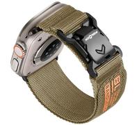 Bandletic Compatible with Apple Watch Ultra/Ultra 2 Strap, Nylon Soft Breathable Durable Sport Bands with Magnetic Buckle for Apple Watch Series 10 46mm, 9/8/7 45mm, SE2/SE 6/5/4 44mm, 3/2/1 42mm