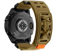 Bandletic Compatible with Garmin Fenix 6 Pro/6/Fenix 7/7 Pro/Fenix 8/E 47mm/5/5 Plus Strap, 22mm Quick Fit Nylon Strap Tactical Rugged Sport Band for Instinct 2/E/3/Epix 2 Pro/Forerunner 965/955/945