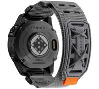 Bandletic Compatible with Garmin Fenix 6 Pro/6/Fenix 7/7 Pro/Fenix 8/E 47mm/5/5 Plus Strap, 22mm Quick Fit Nylon Strap Tactical Rugged Sport Band for Instinct 2/E/3/Epix 2 Pro/Forerunner 965/955/945