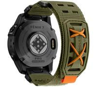 Bandletic Compatible with Garmin Fenix 6 Pro/6/Fenix 7/7 Pro/Fenix 8/E 47mm/5/5 Plus Strap, 22mm Quick Fit Nylon Strap Tactical Rugged Sport Band for Instinct 2/E/3/Epix 2 Pro/Forerunner 965/955/945