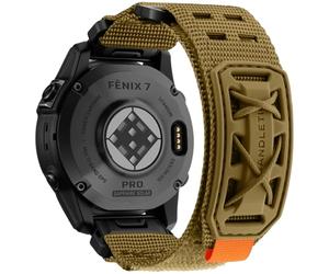 Bandletic Compatible with Garmin Fenix 6 Pro/6/Fenix 7/7 Pro/Fenix 8/E 47mm/5/5 Plus Strap, 22mm Quick Fit Nylon Strap Tactical Rugged Sport Band for Instinct 2/E/3/Epix 2 Pro/Forerunner 965/955/945
