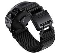 Bandletic Compatible with Garmin Fenix 7X 6X Pro/Fenix 8 51mm/5X Plus/3 HR Strap, 26mm Quick Fit Nylon Strap with Magnetic Fidlock V-Buckle for Garmin Epix/Tactix/Descent/Enduro/Instinct 2X/Quatix 3