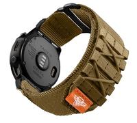 Bandletic Compatible with Garmin Fenix 8 51mm/Fenix 6X Pro/6X/7X/7X Pro/5X/5X Plus/3 HR Strap,26mm Quick Fit Tactical Rugged Nylon Sport Band for Instinct 2X Solar/3 50mm/Epix Pro/Enduro/Quatix/Tactix