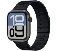 Bandletic Double Magnetic Strap Compatible with Apple Watch Straps 42mm 41mm 40mm 38mm, Soft Silicone Sport Reversible Band for Apple Watch Ultra 3/2/1/Series 11 10 9 8 7 6 5 4 3 2 1 SE3 for Women Men