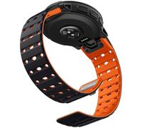 Bandletic Magnetic Straps Compatible with Garmin Fenix 8 47mm/7/6/5-22mm QuickFit Silicone Soft Sport Band for Fenix 7 Pro/6 Pro/5 Plus/Instinct 3 45mm/Forerunner 965/955/945/Approach S70/S62/S60