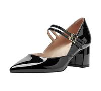 Bandolino Women's Smith Pump, Light Natural Patent 110, 4.5 UK