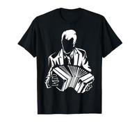 Bandoneon Tango Bellows - Raw Squeezebox Enthusiast T-Shirt