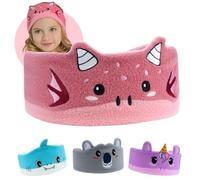 Bandou - Original Kids Wireless Headband Headphones - Award-Winning, Adjustable for Toddlers - Bluetooth Children's Headband for Traveling (Ember The Dragon)