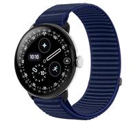 BandRain Nylon Loop Sport Bands Compatible with Google Pixel Watch 4/3/2/1 45mm 41mm Band, Upgraded All-Steel Connector, Soft Breathable Braided Replacement Straps for Women Men