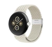 BandRain Stretchy Braided Bands Compatible with Google Pixel Watch 3 41mm/Pixel Watch 2 Band/Google Pixel Watch Band - Upgraded Connector - Elastic Nylon Breathable Sport Straps for Women Men