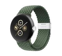 BandRain Stretchy Braided Bands Compatible with Google Pixel Watch 4 3 41mm/Pixel Watch 2 Band/Google Pixel Watch Band - Upgraded Connector - Elastic Nylon Breathable Sport Straps for Women Men