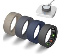 BandRain Ultra-Thin Covers Compatible with Oura Ring Gen 4/Oura Gen 3 Cover, Anti-Scratch Elastic Silicone Protector Case Smart Rings Accessories for ULTRAHUMAN Ring AIR Women Men, 4 Pack