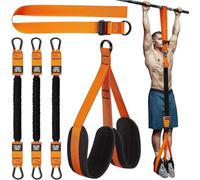Bands for Pull Ups - Exercise Training Bands for Upper Body | Sturdy Latex Tubing with Varying Tension Options, Versatile Strength for Pull-Ups, Assisted Dips, Stretching