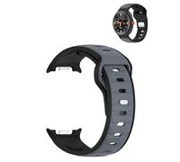 Bands for Samsung Galaxy Watch 8/Watch8 Classic,Sport quick-release Silicone Band for Samsung Galaxy Watch 8/Watch8 Classic,Soft Lightweight&Ventilated Comfort Replacement Smartwatch Strap,Black Grey