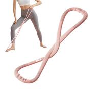 Bands for Stretching Exercises | Eight-Shape Pilates Rope - Training Yoga Stretching Body Shaping for Body Parts On the Go Home Studio Outdoor