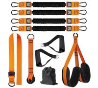 Bands to support pull-up bars, pullup training aid bands, training bands for upper body and muscle strength on arms, chest, back