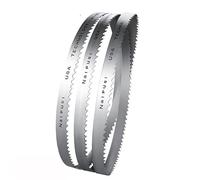 Bandsaw 2 Pieces 9 Inch 1575mm Woodworking Band Saw Blades. Width 3, 6, 8, 10, 13mm Cutting Curve. 4, 14 Tpi(13mm M42 Bi- Metal,6 TOOTH-1575MM)