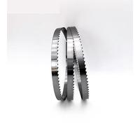 Bandsaw 2 Pieces 9 Inch 1575mm Woodworking Band Saw Blades. Width 3, 6, 8, 10, 13mm Cutting Curve. 4, 14 Tpi(13mm,6 TOOTH-1575MM)