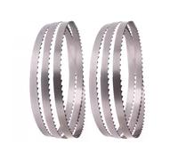 Bandsaw 2pcs 10" Bandsaw Blades 4 TPI for Woodworking Band Saw for Wood Plastic Ceramic Soft Metal Cutting(1750mm)