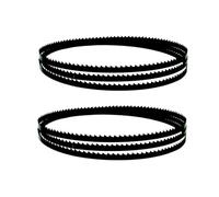 Bandsaw 2pcs 1600x6.35x0.35mm Bandsaw Blades 63"x1/4"x0.014" Carbon Band Saw Blade for Wood PVC Cutting(6tpi)