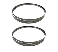 Bandsaw 2pcs 2490x16x0.52mm/98"" x0.06 .020 Bandsaw Blade 4 TPI Band Saw Blades for Wood Frozen Fish Meat Cutting, 170820