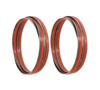 Bandsaw 2pcs 3550x16mm / 140"" x0.6 Long Bandsaw Blades 4 TPI Saw for Woodworking Curve Cutting, 170820