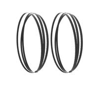 bandsaw, 2pcs 93 1/2 X 3/8 Inch 6 TPI Band Saw Blades, 2375mm Portable Bandsaw Blade, Woodworking For Cut Plastic Wood