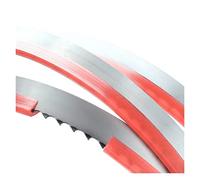 Bandsaw Blade Premium Quality, Band Saw Blades For Cutting Bone Frozen Fish Meat 1200-2580mm Length 16/19mm Width(19x0.56mm 4T,2080mm)