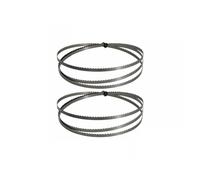 Bandsaw Blades, 2 pcs 6 TPI 1/4 inch Band Saw Blade Multiple Lengths For Woodworking(1575x6.35x0.35mm)