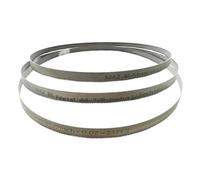 Bandsaw blades, 3pcs M42 Bi 44-7/8" 1/2" 0.025" 1140 13 0.65mm 6 8/12 14TPI Metal Band Saw Blade Bandsaw Blades Metal Cutting(6 TPI)