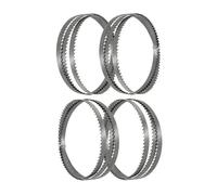 Bandsaw blades, 4PCS Band Saw Blades 1400mm Bandsaw Blade 1400 10mm 0.65mm 6T TPI For Cutting Wood Woodworking