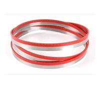 Bandsaw Blades Meat Bone Saw Machine Cutting Butcher Saw Blade Chicken Fish Cutting Custom Length* 16mm*0.56mm*T4(Length 1200mm)