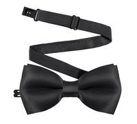 BANEENZY LTD Classic Solid Color Pre-Tied Bow Tie for Men, Satin Tux Bowtie, Adjustable Formal Neck Bow Tie for Parties, Wedding