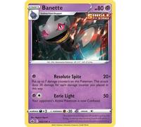Banette 063/198 Rare Pokemon Card (SWSH Chilling Reign) + 1x TitanCards® Toploader