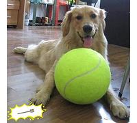 Banfeng Giant 9.5" Dog Tennis Ball Large Pet Toys Funny Outdoor Sports Dog Ball Gift with Inflating Needles