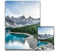 Banff 1000 Piece Jigsaw Puzzles for Adults Challenging Puzzles Ideal for Family Fun Relaxation 1000 PCS(38x26cm)