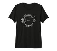 Banff Alberta Canada Tiny Planet with Animals & Landmarks Premium T-Shirt