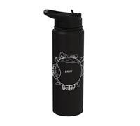 Banff Alberta Canada Tiny Planet with Animals & Landmarks Stainless Steel Insulated Water Bottle