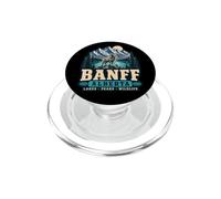 Banff Alberta Lakes Peaks Wildlife Adventure PopSockets PopGrip for MagSafe