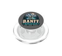 Banff Alberta Lakes Peaks Wildlife Adventure PopSockets PopGrip for MagSafe
