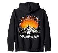 Banff National Park Alberta Canada Travel Hiking Zip Hoodie