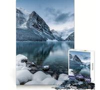 Banff National Park Canada 1000 Pieces Puzzles for Adults Memory Ability Tranquil Pastime Secure Join Seasonal Gift (38x26cm)