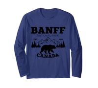 Banff National Park Canada Est 1885 Long Sleeve T-Shirt